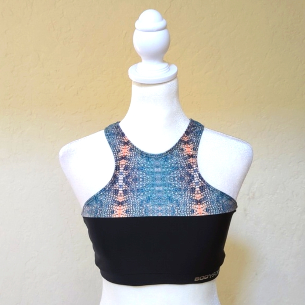 Bodyscience Compression (BSCS) Athlete Sports Black Bra Size US 6.